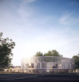 Parco tra i mari di Milazzo | © Rendering by and courtesy of BODÀR Bottega d’architettura