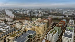 Paris 2024 Olympic Village | Photography by Drone Press/Sennse, courtesy of Paris 2024 Organising Committee