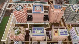 Paris 2024 Olympic Village | Photography by Drone Press/Sennse, courtesy of Paris 2024 Organising Committee