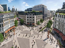 Strategies to Build  a Just and  Inclusive Future - courtesy of Gensler | Fleet Street Quarter Public Realm Strategy, London, United Kingdom, proposal.