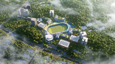 Yane Academy in Dongguan, the great use of impractical space