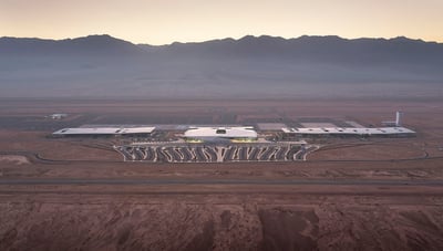 Minimal, futuristic, born from the desert: Ilan and Asaf Ramon International Airport
