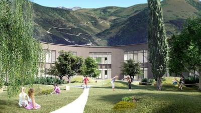 School complex Don Milani, a symbol of rebirth for L'Aquila