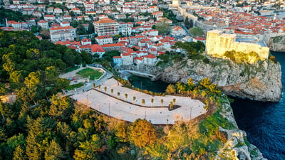 Horticultural revitalization and landscaping of the plateau in the park Gradac in Dubrovnik