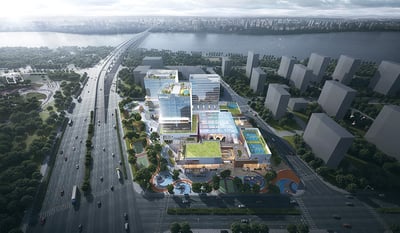 Beijing investment group co.ltd commercial complex in Fangshan District