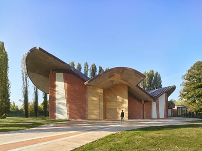 San Giacomo Apostolo Church and Parish Complex, light and materiality in a place of worship