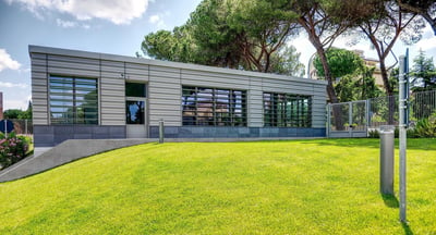 A museum building in Rome to ensure protection of archaeological finds