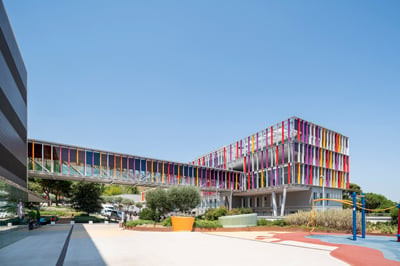 SJD Pediatric Cancer Center Barcelona, a new center with views of the mountains and the sea