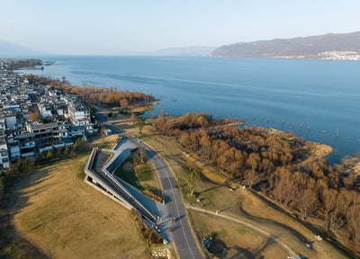 Dali Erhai Lake Ecological Rest Station, more than a public viewing platform