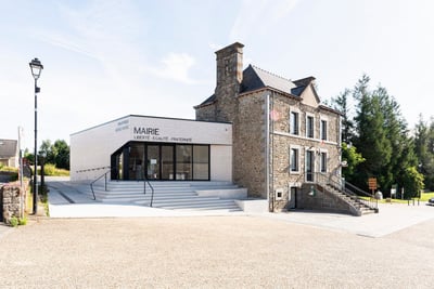 Le Tronchet Town Hall turns into a new focal point for the community