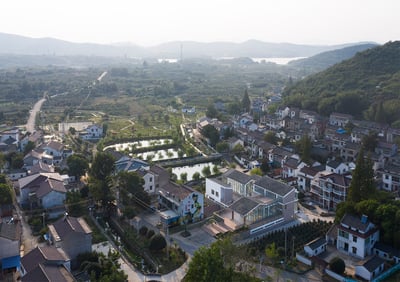 Village Center & Rural Park in Hengshan Township, blending rural lifestyle into nature