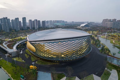 Hybrid Stadium, an active participant in Hangzhou's urban landscape