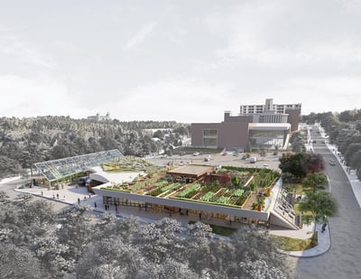 Foodscapes proposes an urban agricultural plan for the Fayetteville Public Library
