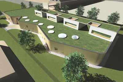 Primary school of Dolzago, an efficient, sustainable and modern structure