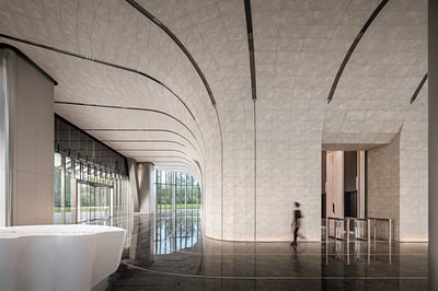 Hangzhou Wisdom Tower B District Show Flat, the waves of Qiantang Rive