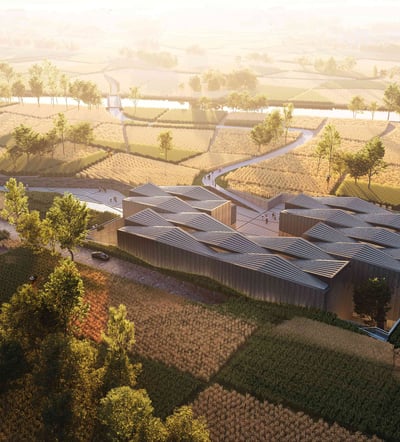 Pujiang Shangshan Ruins Museum: Honoring ancient agriculture through harmonious design and landscape integration