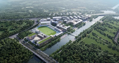 Shanghai Zhonghua College: an educational architecture immersed in the agricultural landscape