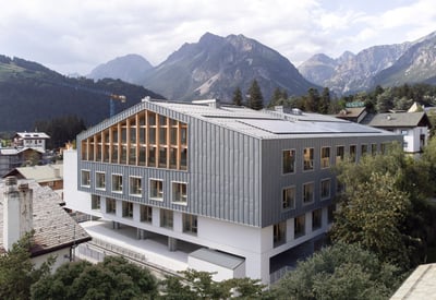 Villa del Sorriso: a healing architecture in the heart of the Alps