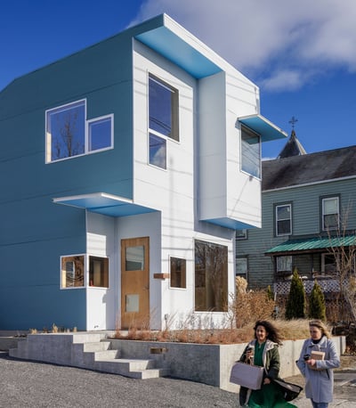 Hudson L-House: domestic life and curatorial practice in a flexible live-work space in New York