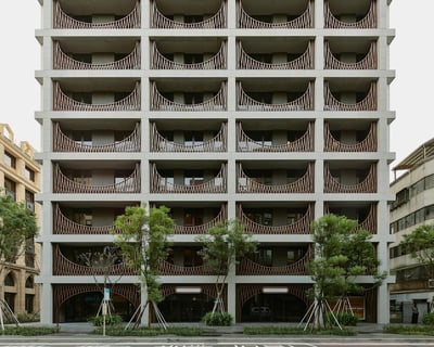 The Lattice | Zhishan Residences: reinterpreting Taiwan’s traditional flower grid screens in a modern architectural form