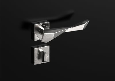 Edge_Doorhandle, blending sculptural artistry with functional design