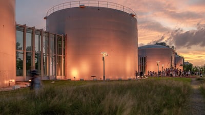 Cotton Park,  from historic oil tanks to a vibrant community hub 