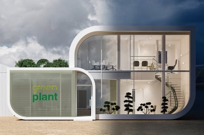 GREEN PLANT HEADQUARTERS embody the identity and function of the commissioning company