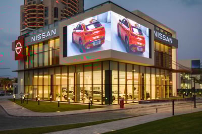 Nissan Infinity Car Showroom & Offices: The perfect balance between local traditions and international lifestyle