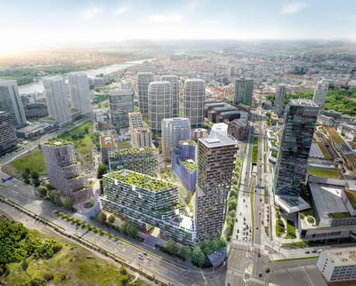 Urban Oasis: a vibrant, sustainable urban hub in Bratislava