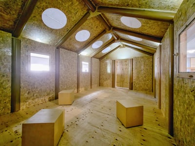 Paper Log House: Shigeru Ban’s shelter for Moroccan earthquake victims