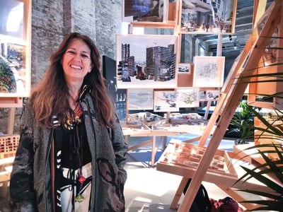 Benedetta Tagliabue in anteprima alla Biennale 2021, un affascinante e intenso incontro d’architettura