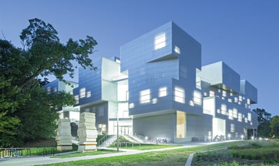 Visual Arts Building At university of iowa - Games of Perceptions