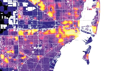 Miami MAPPING - Città americana e caraibica: un vero e proprio set cinematografico sul futuro