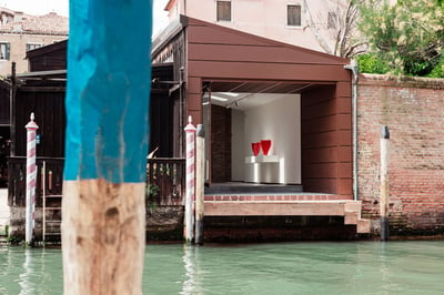 Spazio Berlendis: a new home for contemporary art in a former venetian boat works