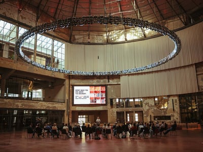 Wintercircus: A Former Circus and Garage Reinvented as a Technology and Cultural Hub