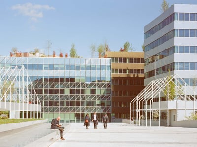 Segreen Business Park: harmony between space, people and nature