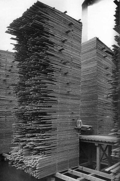 The U.S. pavilion, American Framing: rediscovering wood structures