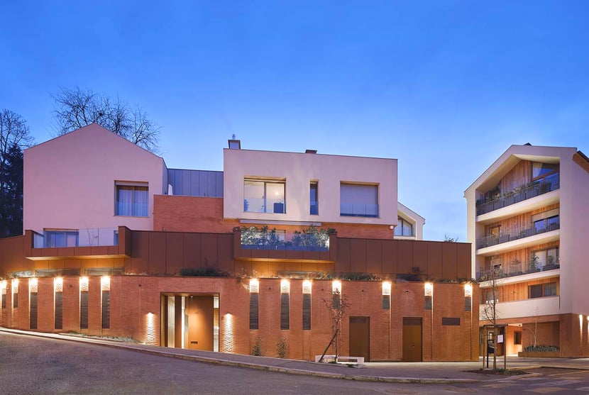 Borgo Hermada. In città come in una piccola borgata di paese