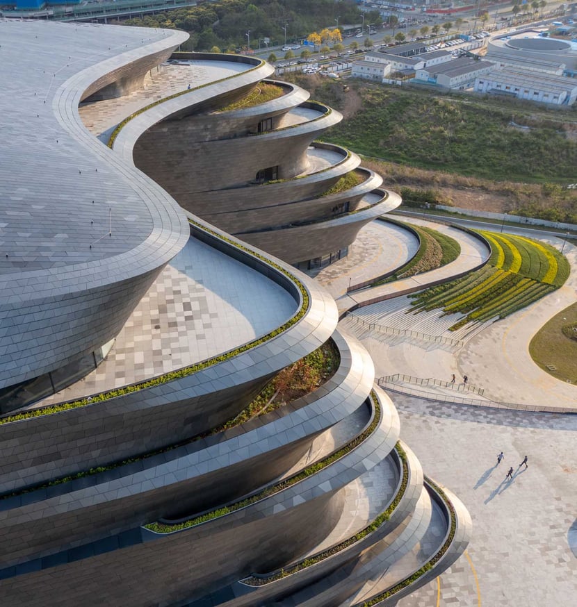 Museo della Scienza e della Tecnologia di Shenzhen di Zaha Hadid