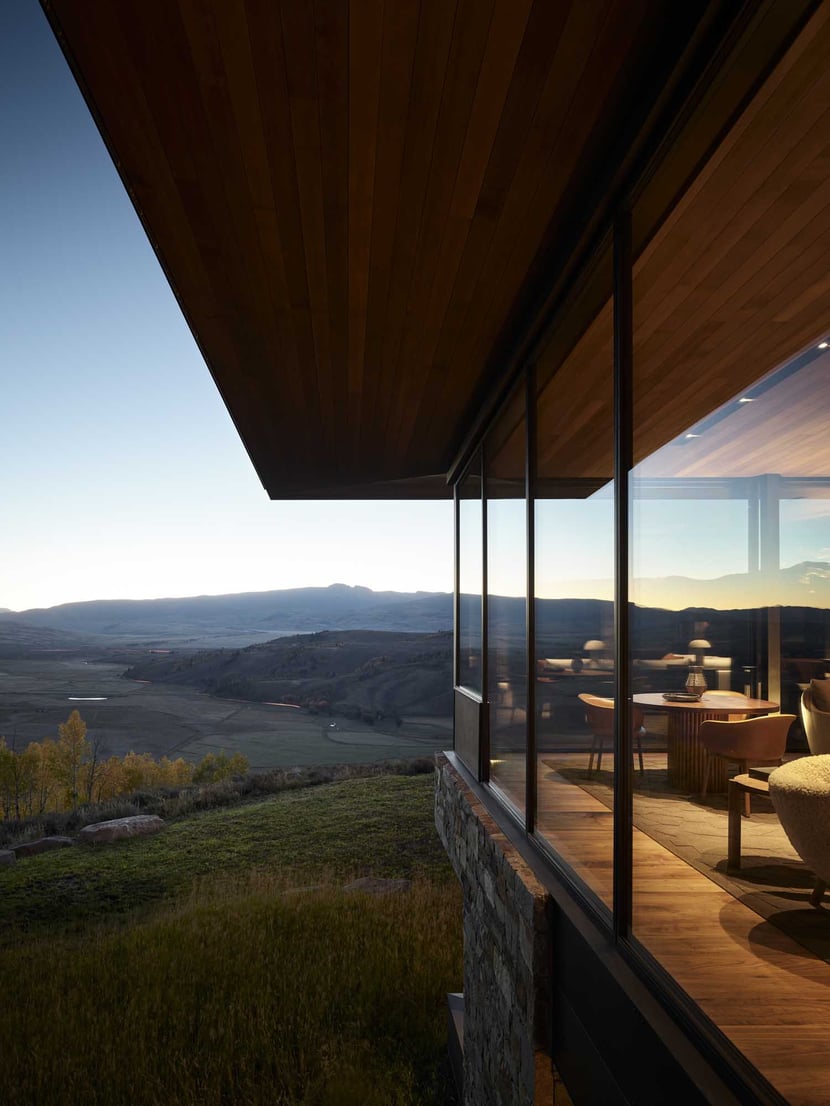 Residenza di CLB a Jackson, Wyoming, negli USA