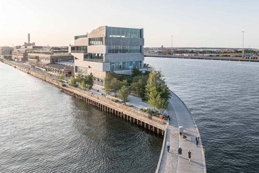 BIG's New Headquarters in the Port of Copenhagen