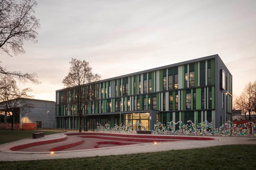 new secondary school of Osio Sotto (Bergamo province)