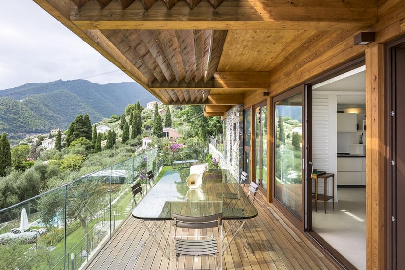 Private villa with olive grove in Rapallo