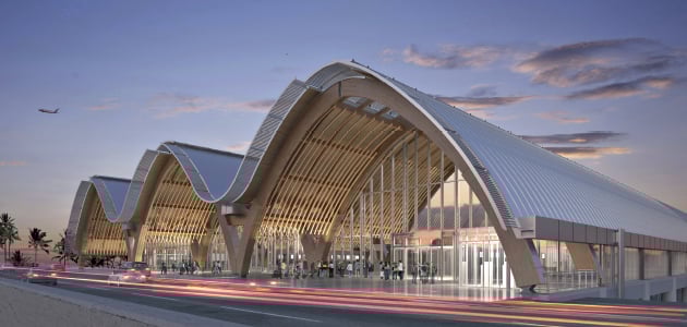 AEROPORTO INTERNAZIONALE DI MACTAN-CEBU LEGNO LAM