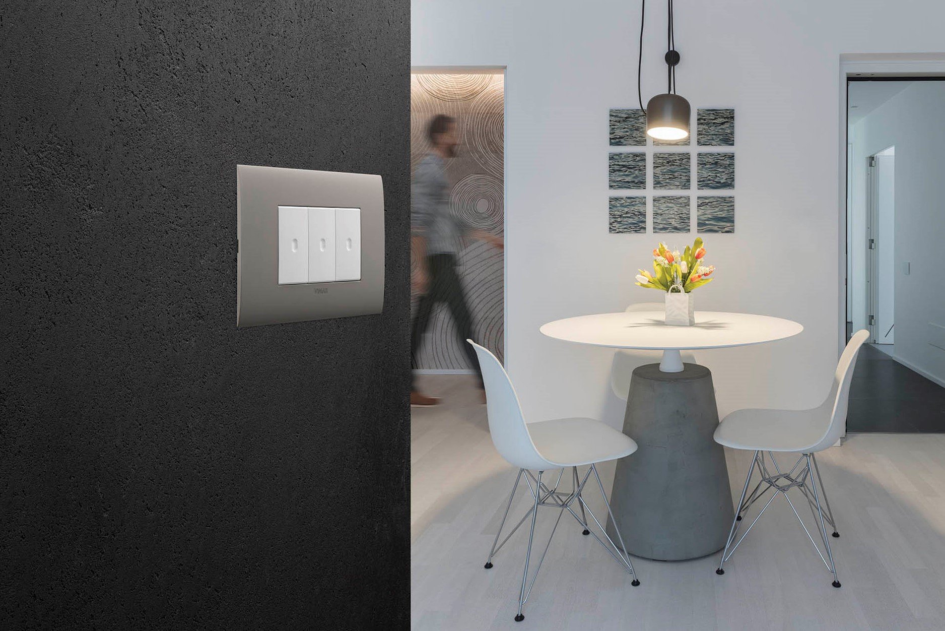 Arké fit. Subtle on any wall. Connected in any home.