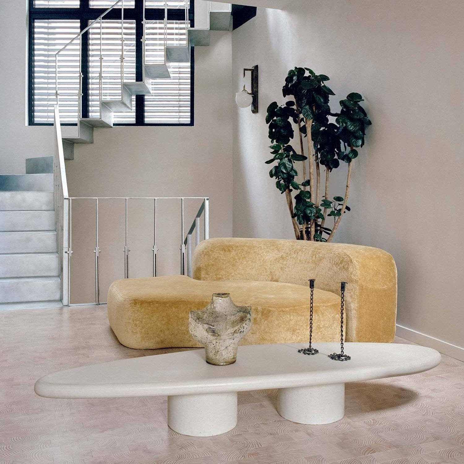 A young art collector’s glamorous home on the Parisian outskirts