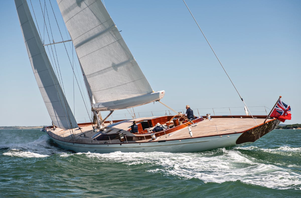 The spirit of yesteryear on the yachts of the future