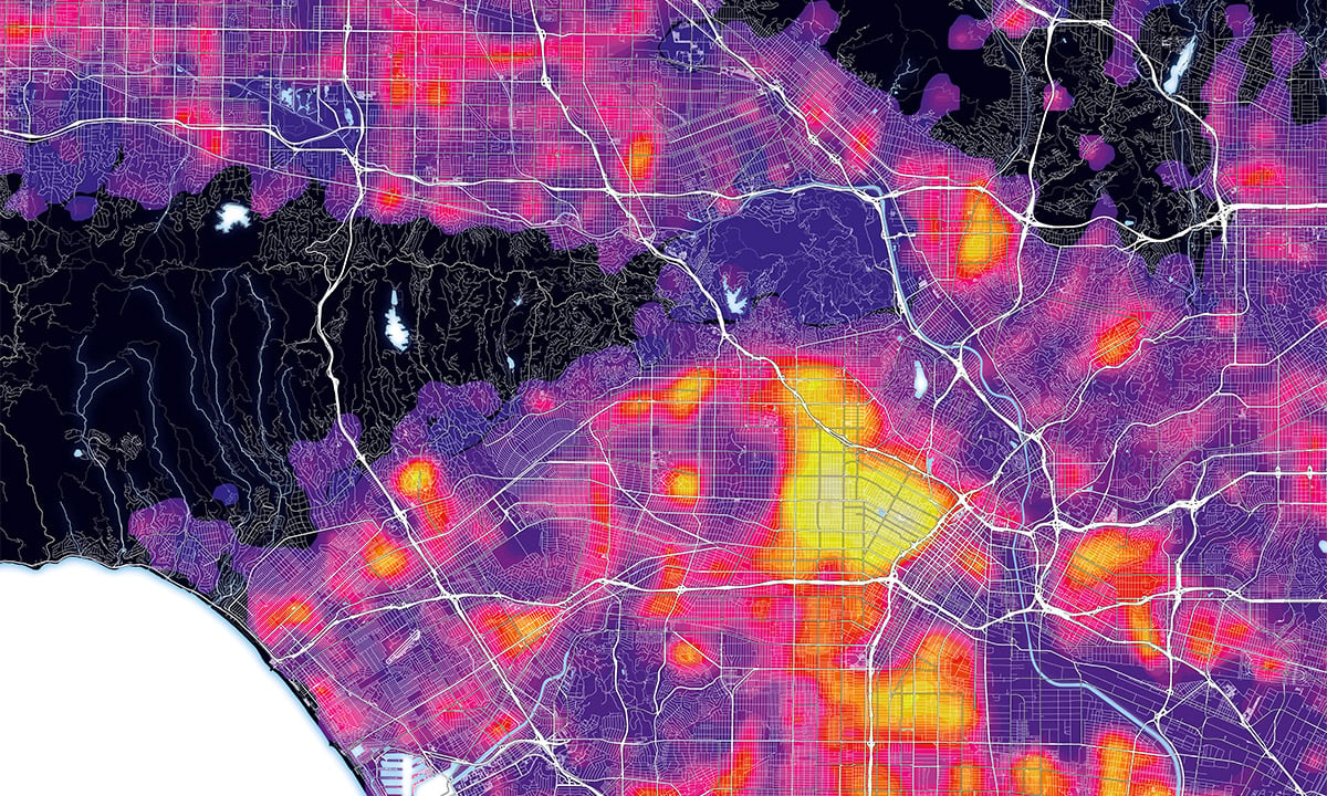 Los Angeles MAPPING - Turning urban sprawl into quality density