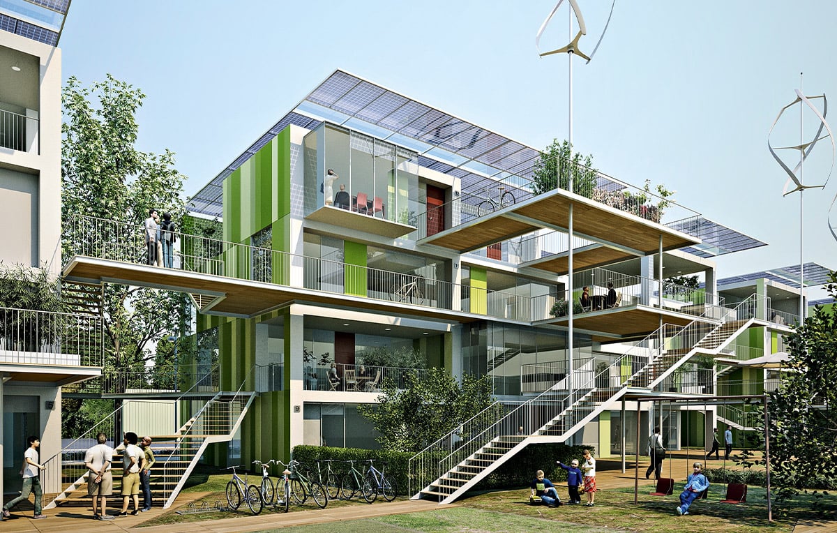 100,000 € housing concept