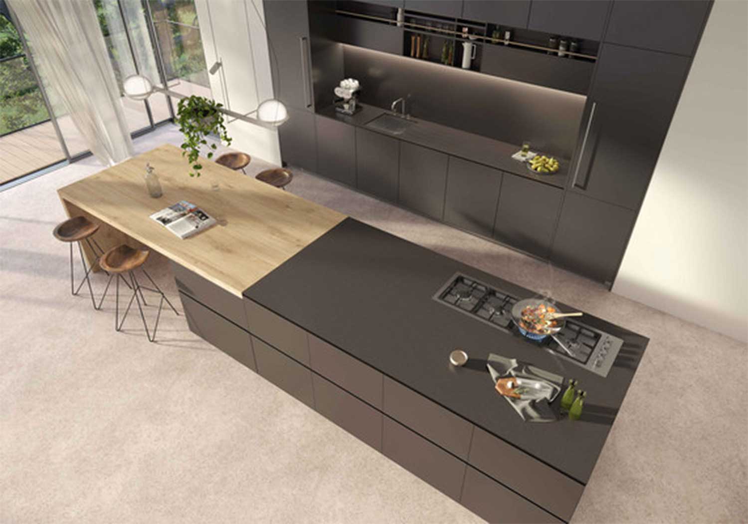 Fundermax worktops: design and functionality in the kitchen